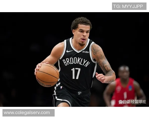 篮网进攻火力全开小波特与小火车联手展现杰明实力